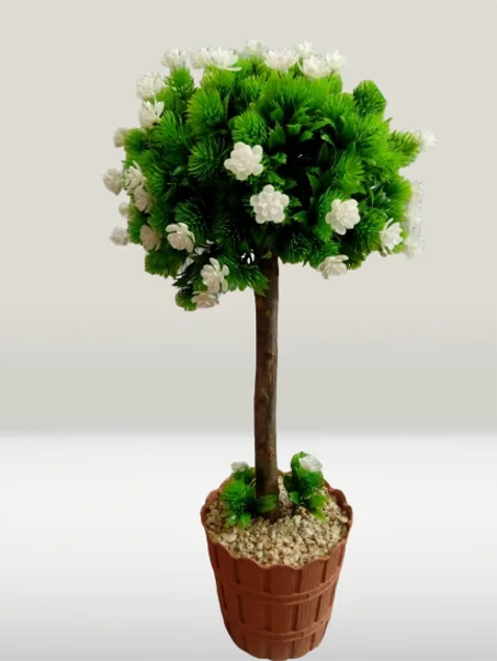 شجرة صغيرة بوريدات بيضاء