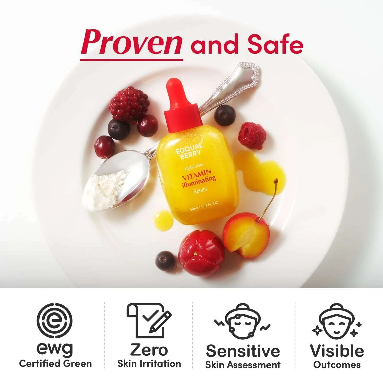 سيروم فيتامين C المركز + نياسيناميد – إشراقة فورية وتقوية البشرة من أول استعمال