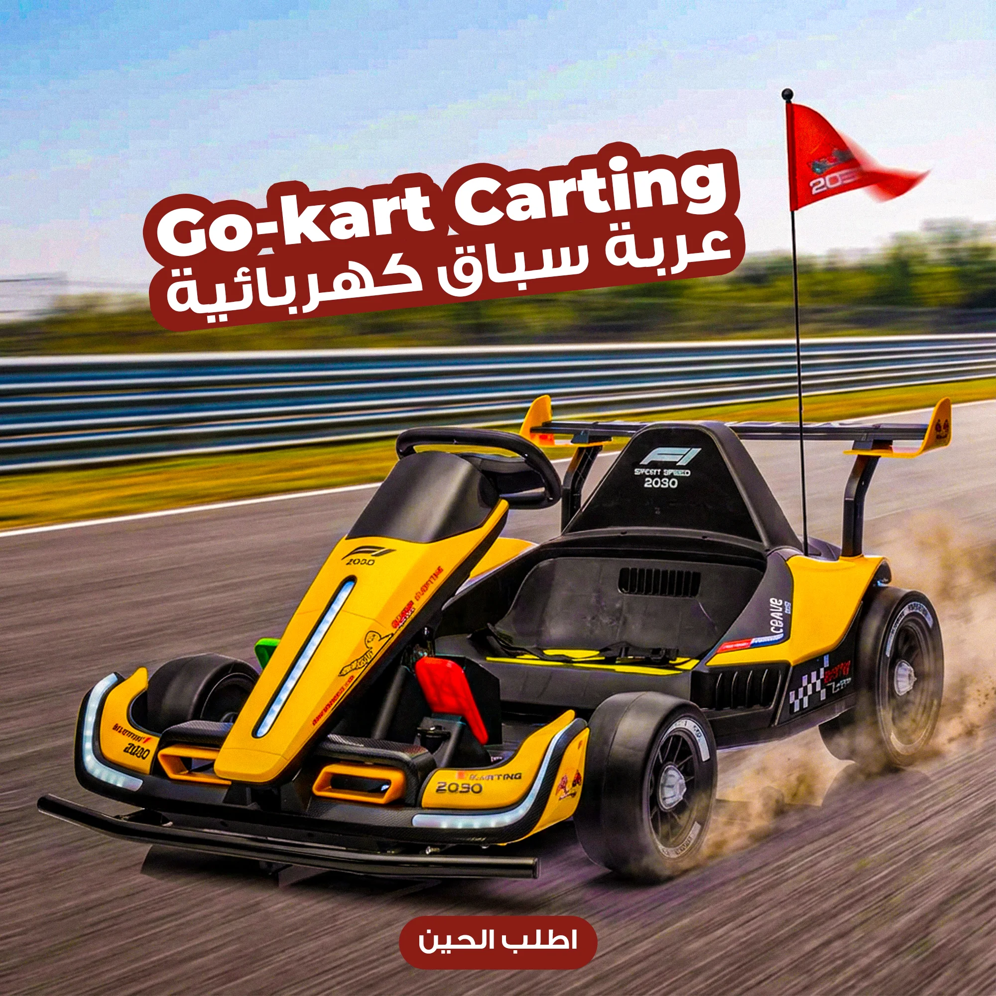 عربة سباق كهربائية – Electric Go-Kart