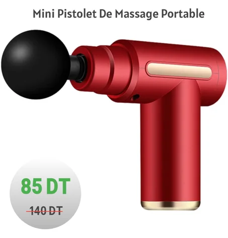 Mini Pistolet de Massage Portable