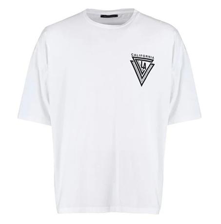"Style Urbain Assuré : T-shirt Oversize Imprimé City en Coton 100% - Collection ENZO"