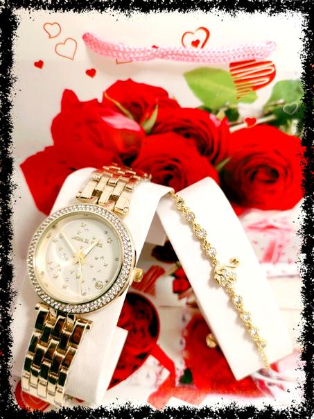 ساعة + براسلي