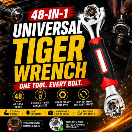 Universal 48-in-1 Tiger Wrench