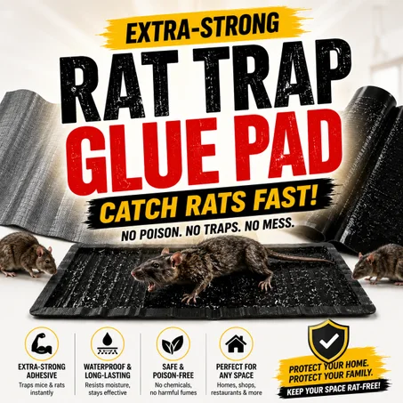 Mice Rat Trap Glue Sticky Pad Boards