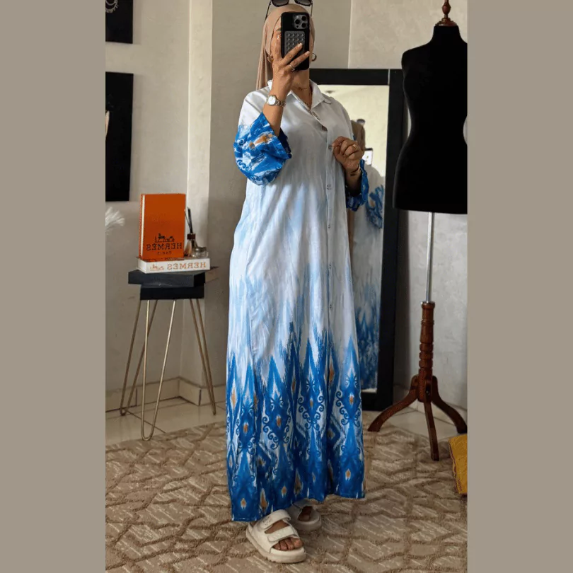 ثوب لولان – تصميم عصري مميز بألوان متعددة (M, L, XL, XXL)