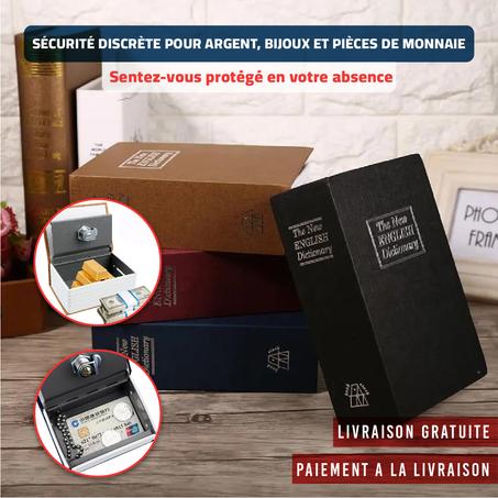 Coffres-forts secret en forme de dictionnaire