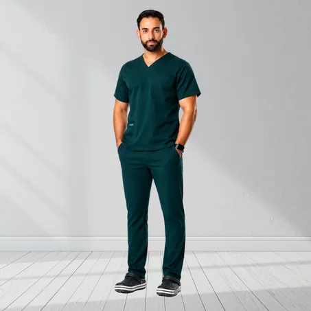 Pyjama vert royal -HOMME