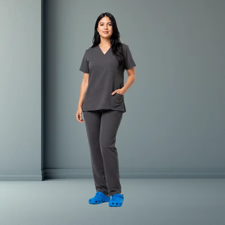 Pyjama de bloc gris-Femme