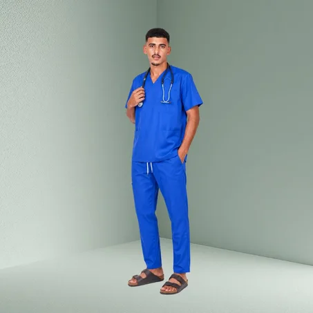 pyjama de bloc bleu Homme