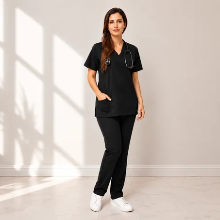 Pyjama de bloc Noir -Femme