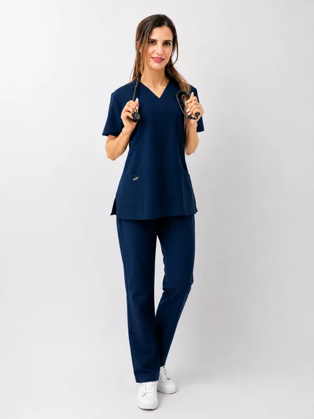 Pyjama de bloc- bleu roi -femme