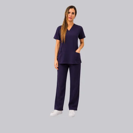 pyjama mauve foncé