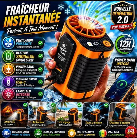 FreshMax Pro™ – Fraîcheur Instantanée Partout