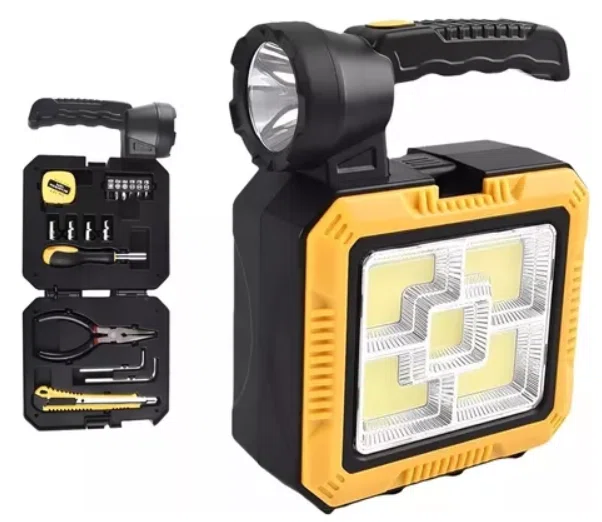 مصباح يدوي متعدد الوظائف 6 في1