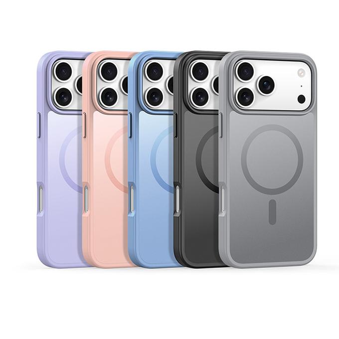 Dentifrice VioletHybrid Phone Accessories Anti-Fingerprint Magnetic Matte Mobile Phone Case for Iphon 17 PRO Max