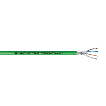 Cable de red Ethernet de PVC LAPP ETHERLINE Cat.6A Y - 2170464