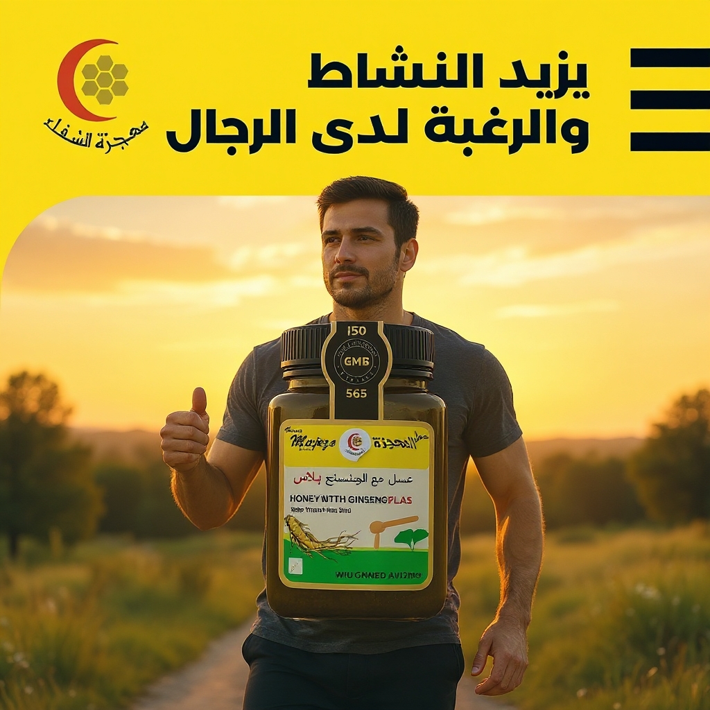 عسل (المعجزة) مع الجنسنج