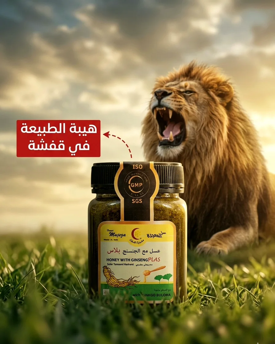 العسل المميّز مع الجنسنج – Honey with Ginseng Plas