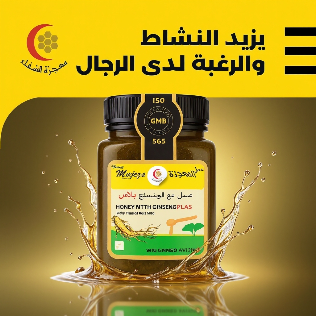 عسل (المعجزة) مع الجنسنج