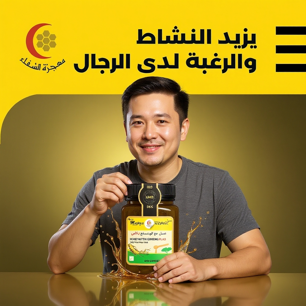 عسل (المعجزة) مع الجنسنج