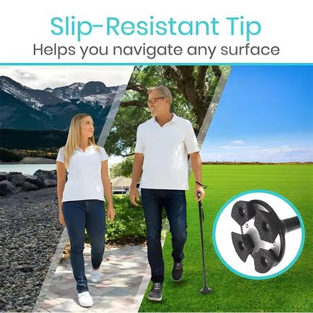 عصا المشي القابلة للطي