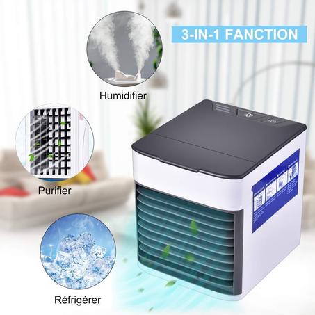 مكيف الهواء المتنقل للتبريد التعقيم و تصفية الهواء