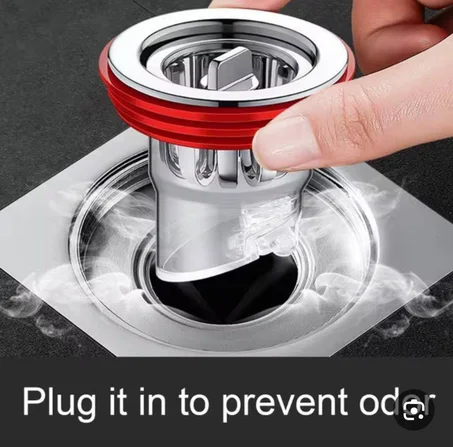 Drain de sol en PVC anti-odeur صمام تصريف المجاري المنزلي