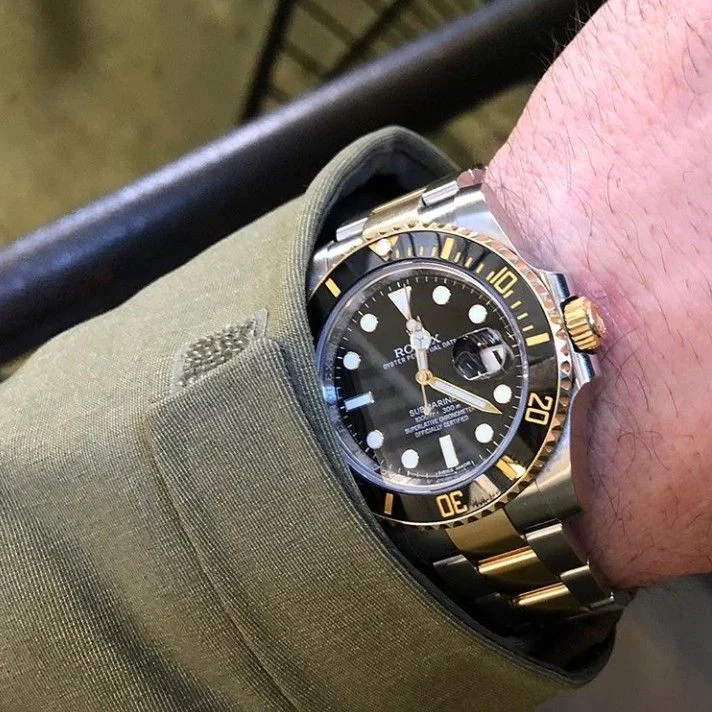 ROLEX SUBMARINER NOIR & JAUNE