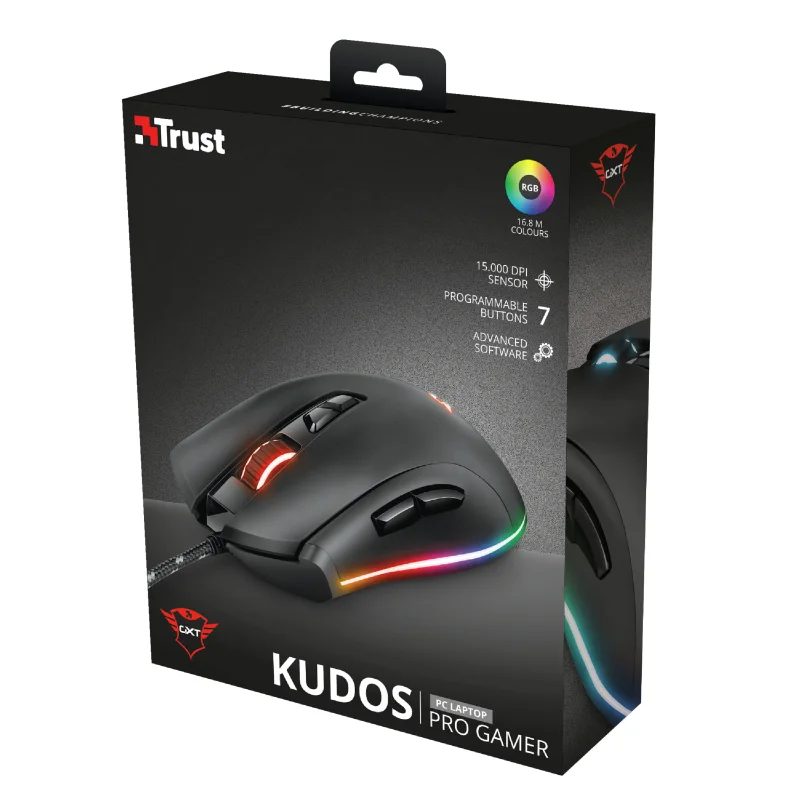 TRUST SOURIS FIL GAMER GXT900 Qudos