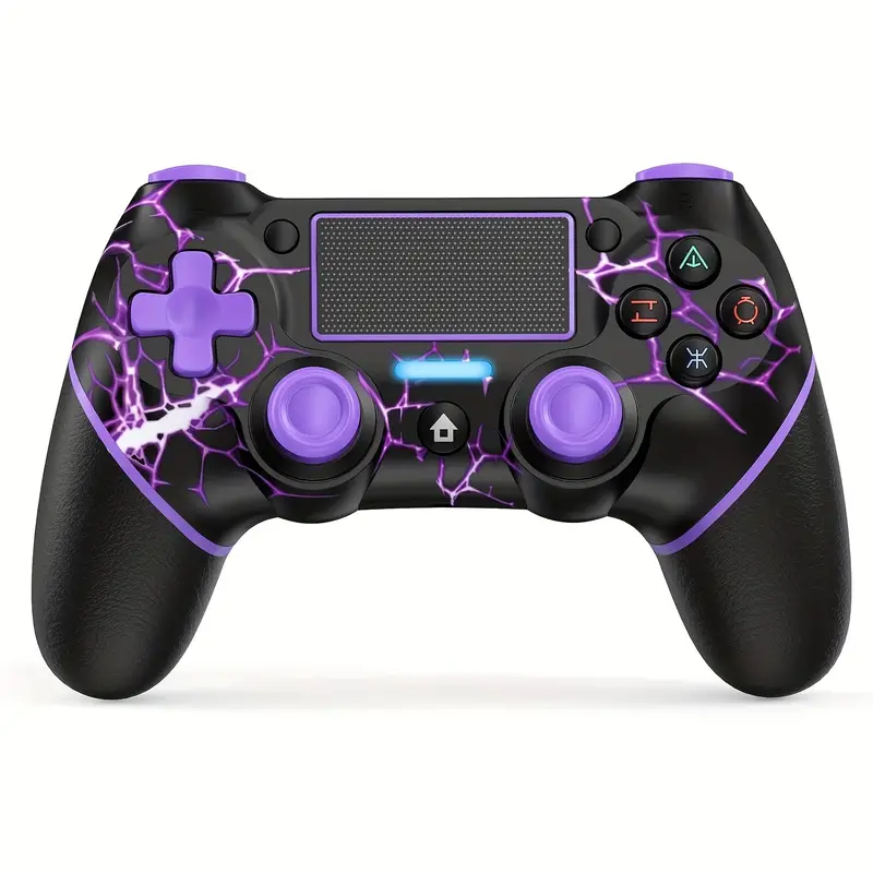 Manette Sans Fil PS4  – 600mAh, Double Vibration, 6 Axes, Touchpad, Audio 3.5mm, Compatible PS4/Slim/Pro/PS3/PC/Steam