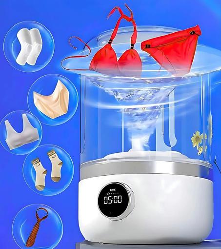 غسالة ملابس ذكية محمولة