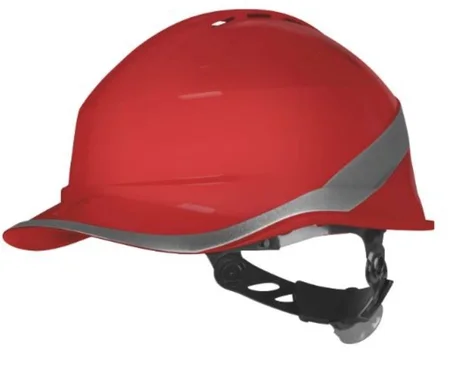 Casque de securite delta plus_Rouge