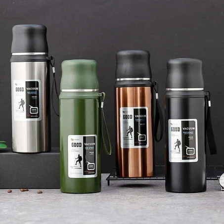 Thermos Blindé 800ml - Gardez vos boissons chaudes ou froides pendant 24h !