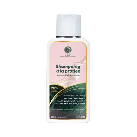 Shampooing Naturel à la Protéine - شامبو طبيعي بالبروتين