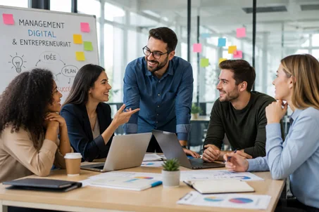 Bachelor en Management Digital et Entrepreneuriat