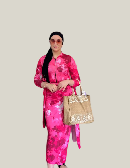 بوركيني 4 قطع أنيق