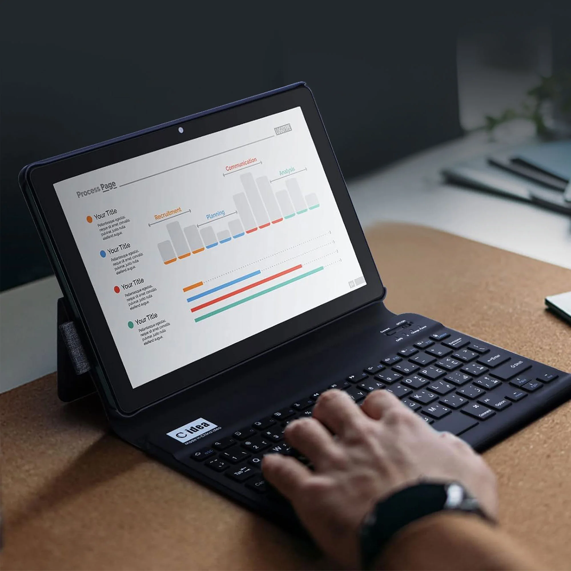 تابلت Cidea + كيبورد