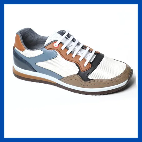 Sneaker 100% cuir REF:113