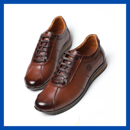 Sneaker 100% cuir REF:108