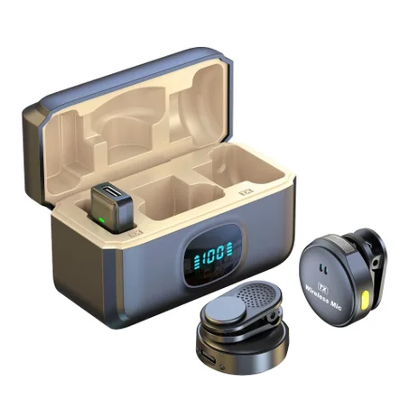 ميكروفون الياقة اللاسلكي المغناطيسي