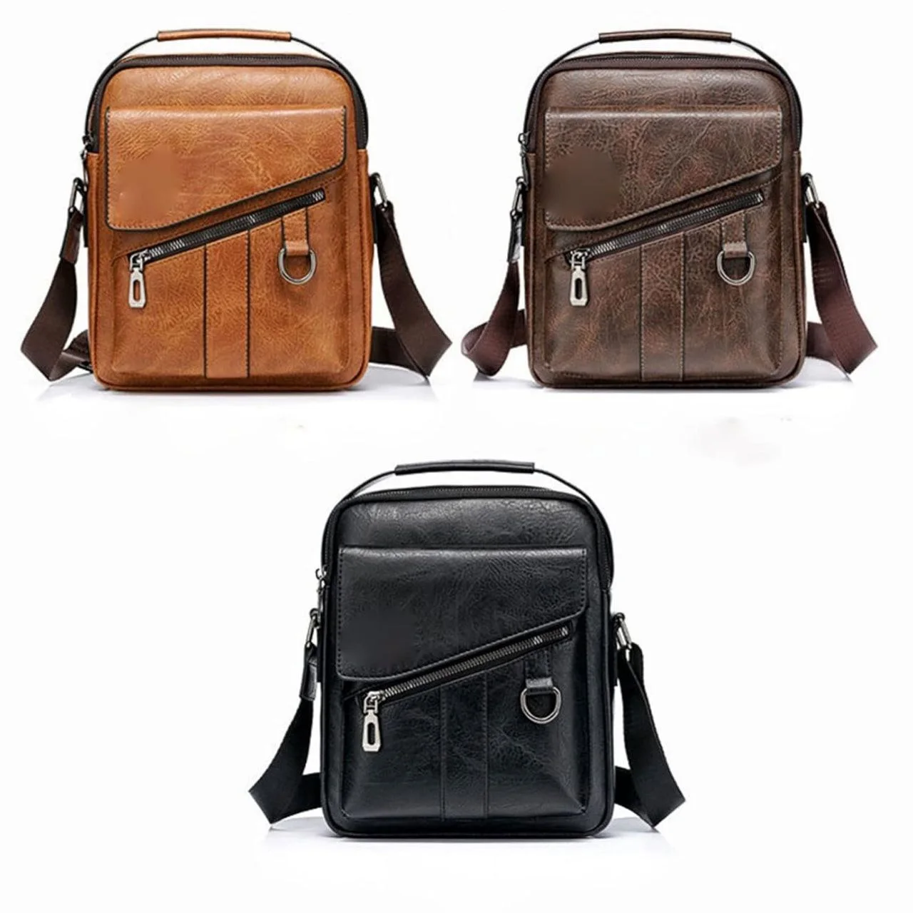 Sac banane de sport pour homme, sac banane multifonctionnel d'extérieur, sac messager en PU, sac banane pour l'équitation