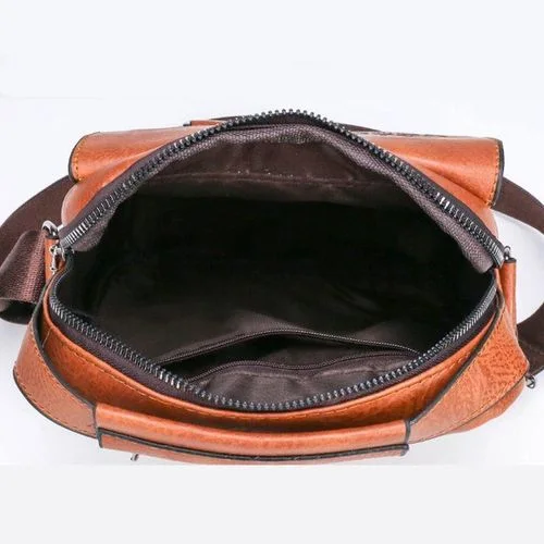 Sac banane de sport pour homme, sac banane multifonctionnel d'extérieur, sac messager en PU, sac banane pour l'équitation