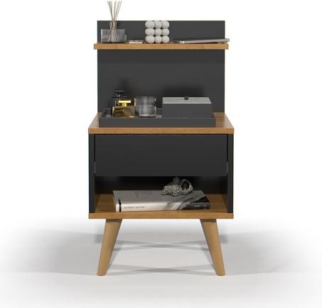 🌟 طابلة نوم سكندينافية عصرية – تصميم راقي يجمع بين الجمال والعملية