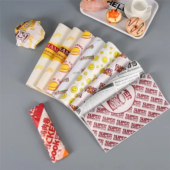 5 Kg Papier Sandwish/Tacos 32×32 cm