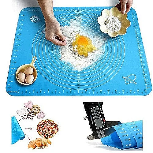Tapis à Pâtisserie Épaisse en Silicone