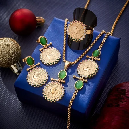 ensemble bijoux 4 pièces