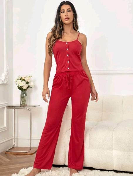 Ensemble de pyjama à bouton