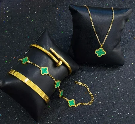 pack des bijoux pour femme en acier inoxydable