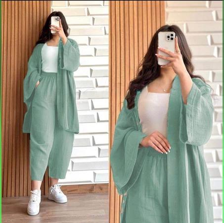 Chemise poche à rabat & pantalon