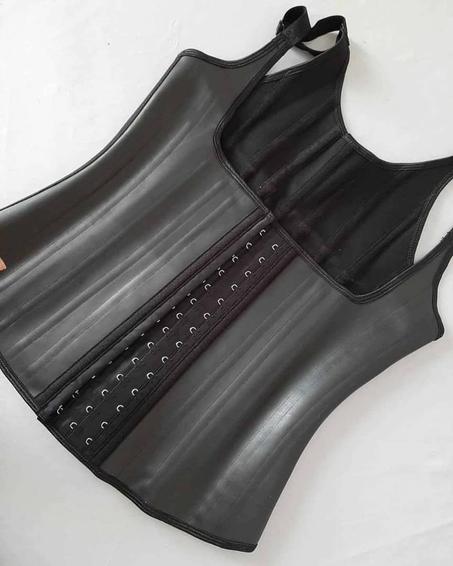 Corset minceur 25 baleines 100 % Latex Premium avec bretelles  مشد حراري 100% لاتكس اصلي  + هدية زيت التنحيف 🎁